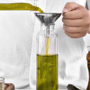 3pcs Liquid Metal Funnel Kitchen Cooking Bottles Portable Funnel Accessory