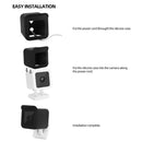 2pcs Waterproof Case for Wyze Cam V3 Security Camera Cover (Black + White)