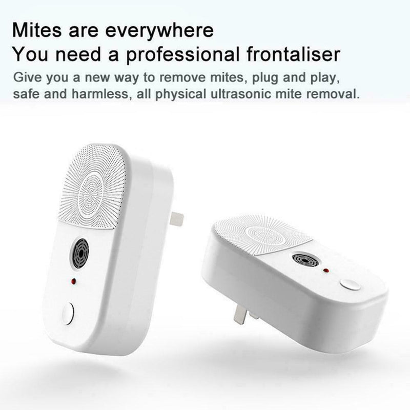 Dust Mite Bed Bug Killer Flea and Ant Repeller Ultrasonic Wave F6X2 C3I0