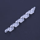 5pcs Bike Brake Cable Protector Anti-friction Bike Line Wrap(Transparent) Newly