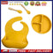 4pcs Silicone Food Plates Set Anti Slip Baby Feeding Food Accessories (Yellow