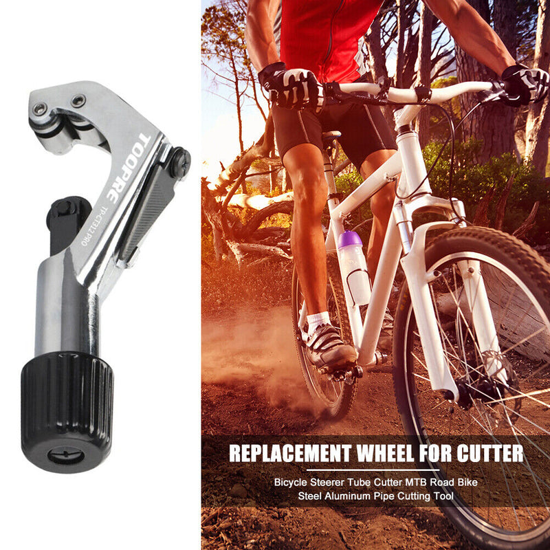 Bicycle Steerer Tube Cutter MTB Road Bike Steel Aluminum Pipe Cutting Tool Newly