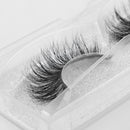 Makeup Tools Eye Lashes Extension False Eyelashes 100% Real Mink Fur Cross Long
