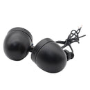 2pcs 12V Motorcycle Turn Signal Lights Mini Retro Amber Light Motorbike Blinkers