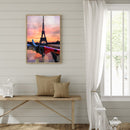 Eiffel Tower 40x50cm Oil Paint By Numbers Picture DIY M437