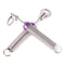 2pcs Car Trunk Lifter Adjustable Spring Trunk Lid Lifting Device (Purple) Newly