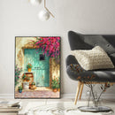 Diamond Painting Cross Stitch Craft Sunny Doorway Needlework Home Wall Decor