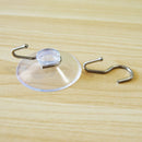 Wedding Supplies Clear Hangers Glass Sucker Wall Hook Suction Cup Transparent