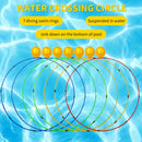 Diving Swim Rings Toys Swimming Pool Diving Circle Game (Splicing Yellow) Newly