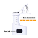 Phone Digital Microscope Camera with LED Light Magnifying Lenses Zoom Tool Newly
