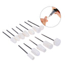 Wool Nail Grinding Head Electric Mnicure Nail Drill Replacement File