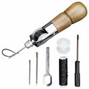 Handmade Professional Sewing Needle Kit Leather Craft Tool Speedy Stitcher Awl