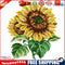14CT Partial Cross Stitch Sunflower Counted DIY Kits Handmade Embroidery