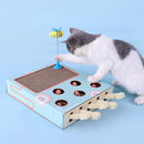3"" 1 Cat Agility Toys for Indoor Kitten Plastic Whack A Mole Game Pet Products