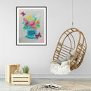 5D DIY Flowers Part Special Drill Diamond Painting Kit Artwork Craft (X022)