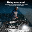 Rechargeable Powerful Sensor Headlamp XPE LED Fishing Headlight (Black)