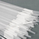 Long Transparent Party Extra Flexible Drinking Bendy L6C0 100pcs Straws T3Z5