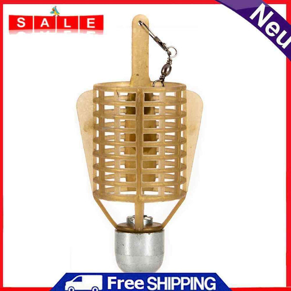 Fishing Feeder Bait Cage Load Iron Head Fishing Trap Basket Holder (40g)