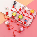 Reusable Silicone Straw Plug Cup Accessories Straw Tips Cover Drinking Dust Cap