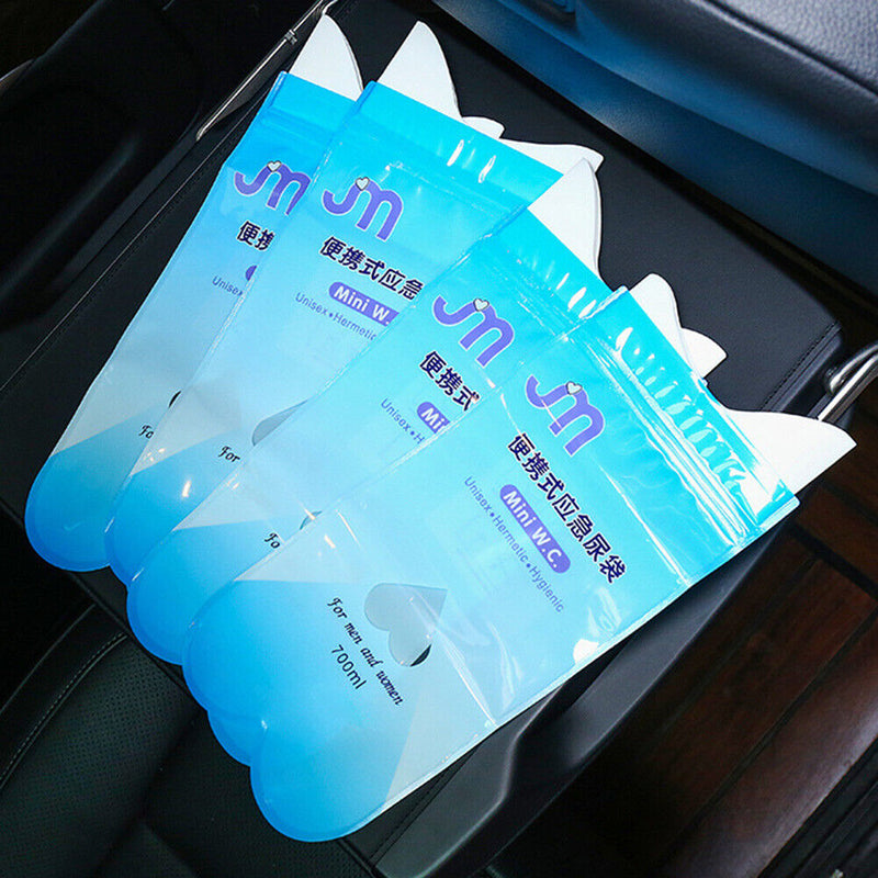 Disposable Urinal for Travel Traffic Jam Emergency Pee Bags Car Toilet 4 Pack