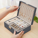 Jewelry Box Organizer, Display Holder for Necklace, Earrings, Rings, Ear Studs