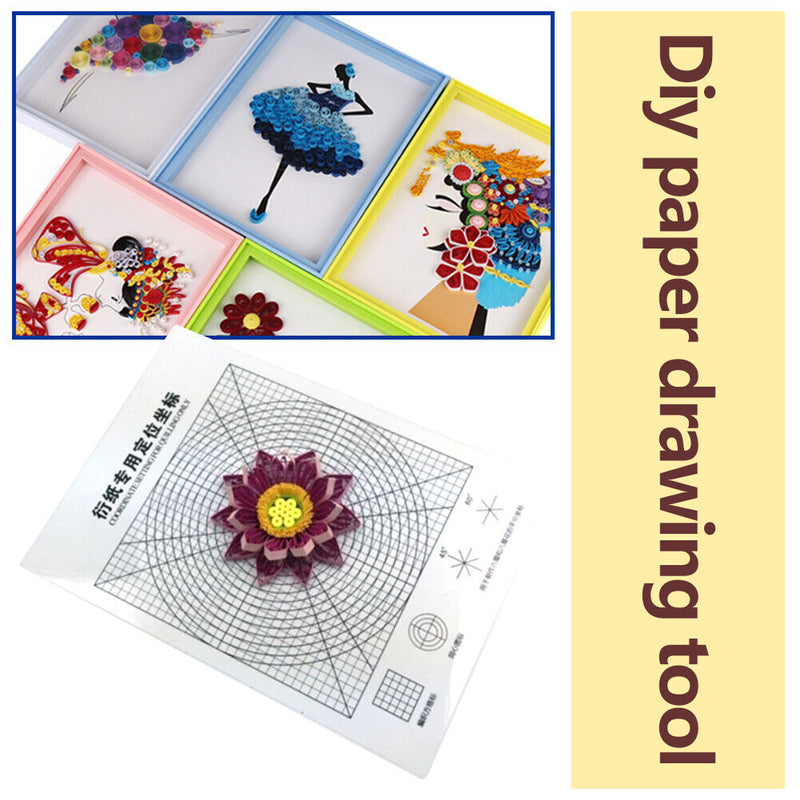 Quilling Tool DIY Release Drawing Locating Paper Handmade Craft Paper Tool Newly