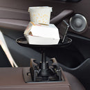 Adjustable Car Food Storage Tray Phone Holder Vehicle Bracket Support Accessory