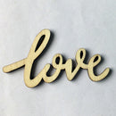 Rustic Valentine's Day Table Scatter Crafts Accessories Wooden Love Letters