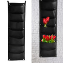 2pcs Green Plants Grow Bag Planter Vertical Garden Vegetable Wall Planting Pouch