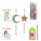 #A 2pcs 5D Keychain Pendant Diamond Painting Kit Art Craft Handmade Gift Decor
