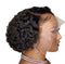 Women's wig Hair Full Wig Fashion Black Hair Wig Twist Wig Short Curly Wigs