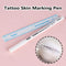 Eyebrow Surgical Mark Tattoo Skin Marking Pen Body Art Skin Scribe Tool