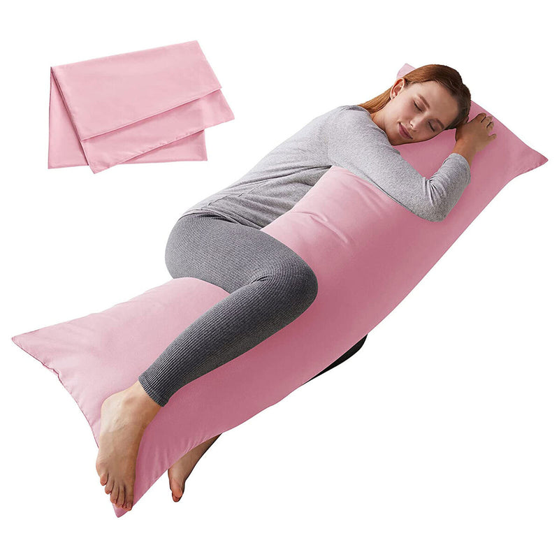 Full Body Pillowcase High-Quality Comfy Breathable Long Bed Throw Pillow Co