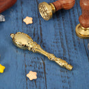 Retro Wax Sealing Stamp Alloy Handle Grip Wedding Post Stamping Decor (C) Newly