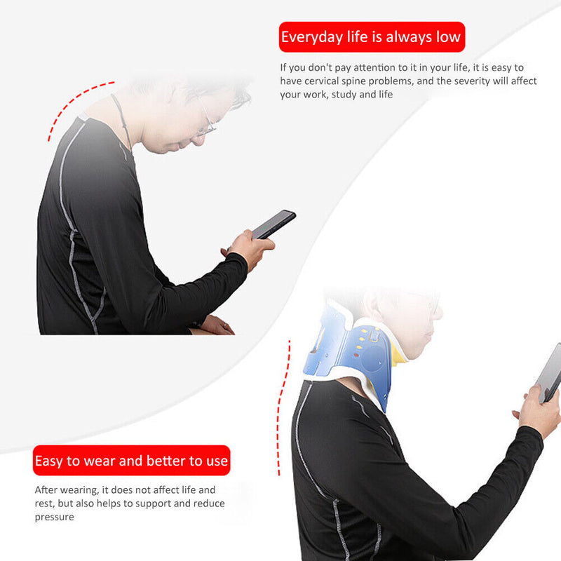 Neck Traction Correction Device Pain Relieve Neck Vertebra Stretching Colla