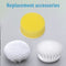 Efficient 3 Brush Head Bathtub Brush Bathroom Sink Electric Cleaning Brushes