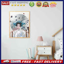 Chinese Style Beauty 5D Diamond Painting Partial Special Shaped Drill (K058)