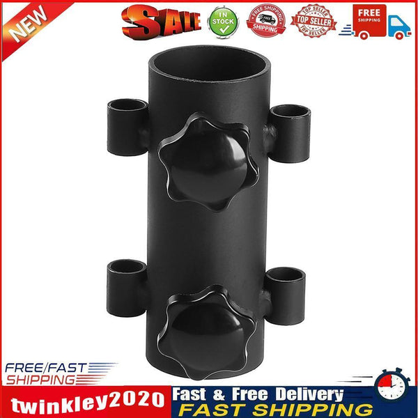 Adjustable Tent Awning Rod Fixer Outdoor Camping Canopy Pole Holder Tube Newly