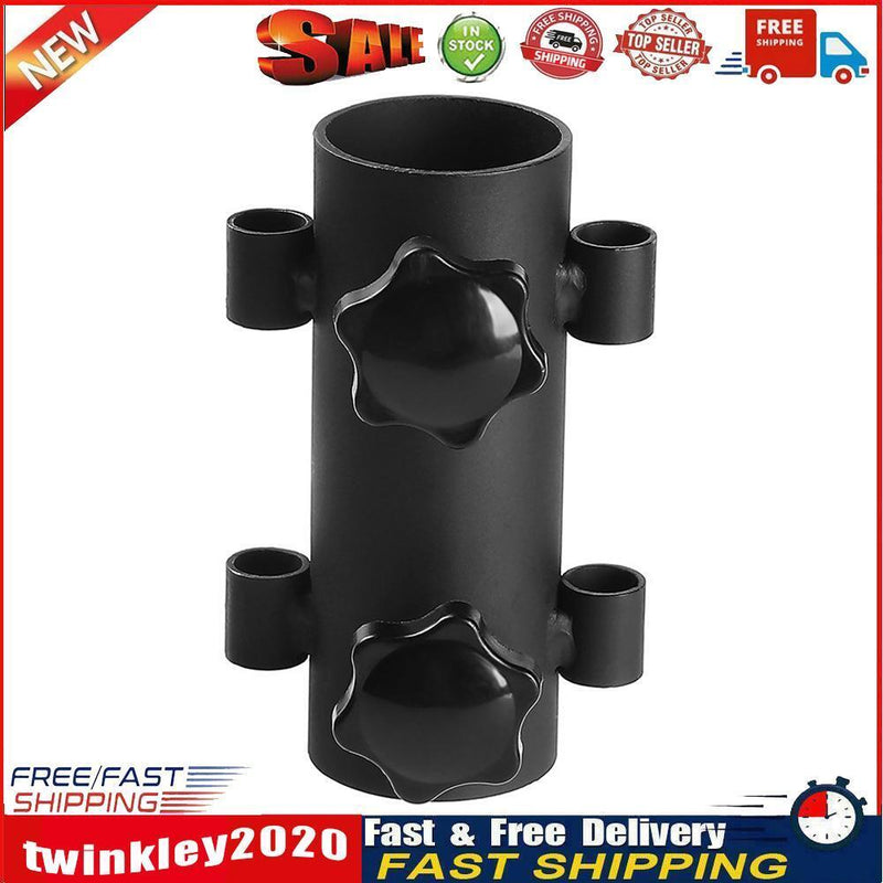 Adjustable Tent Awning Rod Fixer Outdoor Camping Canopy Pole Holder Tube Newly
