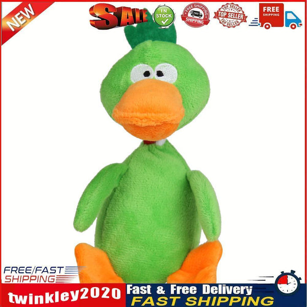 Pet Dog Toys Chew Puppy Dog Squeaky Toys Plush Sound Duck for Small Dogs Newly