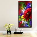 5D DIY Diamond Painting Poppy Flower Kits Full Square Drill Wall Decor Craf