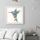 5D Partial Special Shaped Diamond Painting Hummingbird Poster Kit (UP265) Newly