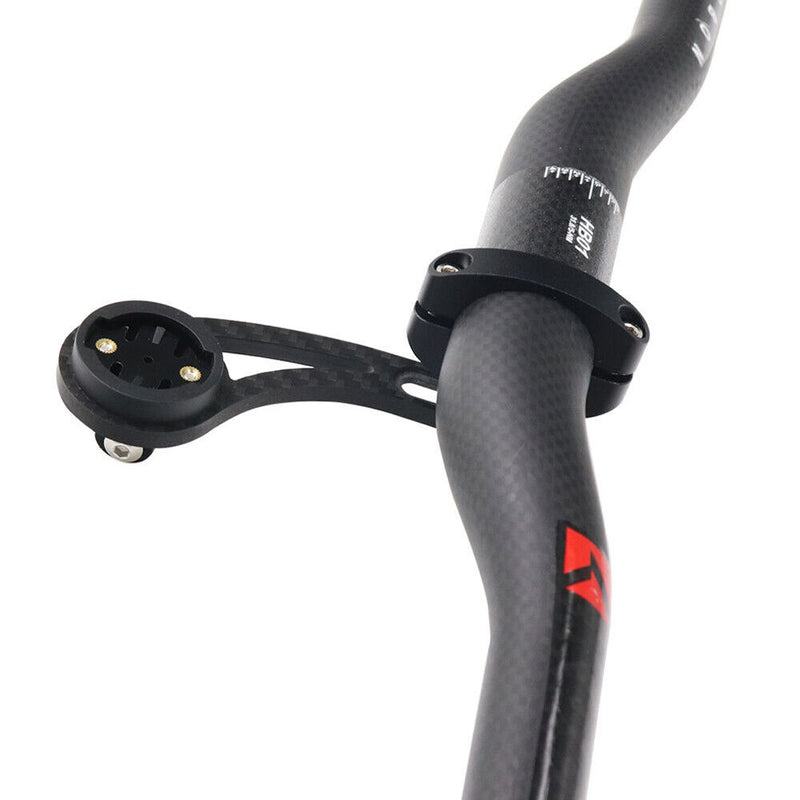 Computer Holder Kit Carbon Fiber Mountain Road Bike Action Camera Stopwatch Rack