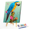 Parrot Oil Paint By Numbers DIY Acrylic Painting Wall Art Picture Craft Decor