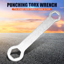 10-13mm Double Headed Closed End Hex Wrench Punching Tensioner Hand Repair Toos