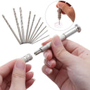 Mold Tools Wood Walnut Aluminum Mini Twsit Chuck Manual Hand Drill Drilling