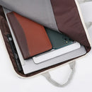Cloth Zipper Document Bag Paper Storage Business Briefcase A4 File Folder