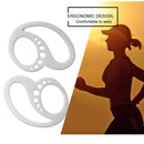 2pcs Soft Earphones Anti-Drop Clip Earbuds Secure Ear Holder Earplug Protecto