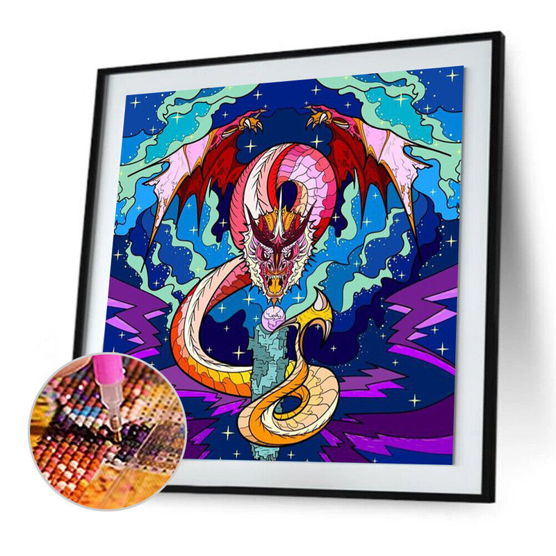 Pterosaur 5D DIY Partial Special Shape Drill Diamond Painting Kits
