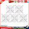 5pcs PC Case Fan Grills Computer Cooling Fan Finger Guard Protector (60mm) Newly